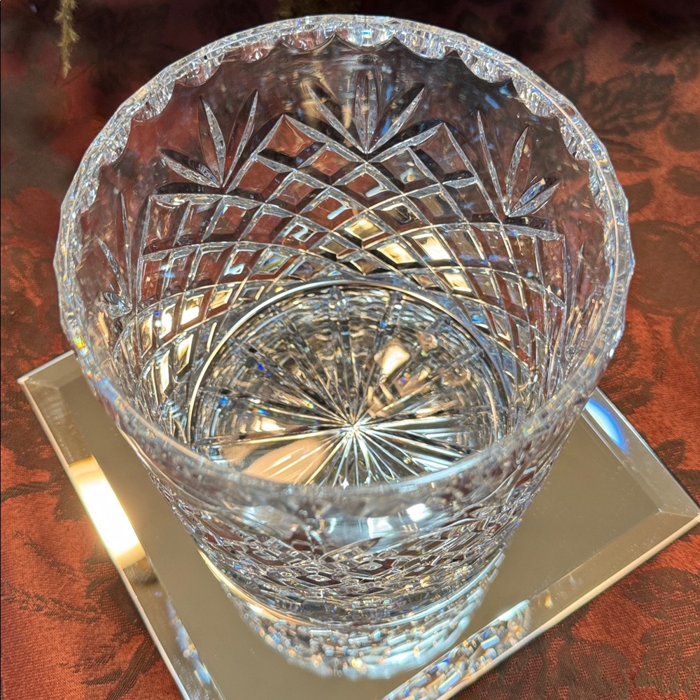 Taunton Vintage Crystal Glass Jar with Lid (Biscuit Barrel) 24% Lead crystal - Picture 10 of 13